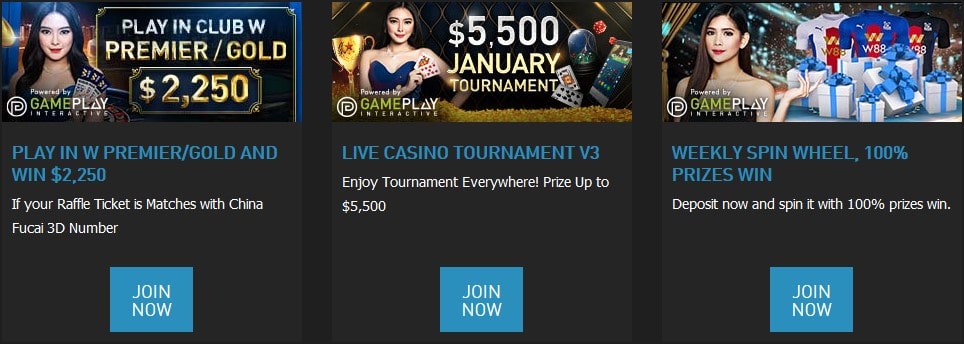 Live casino tournament V3
